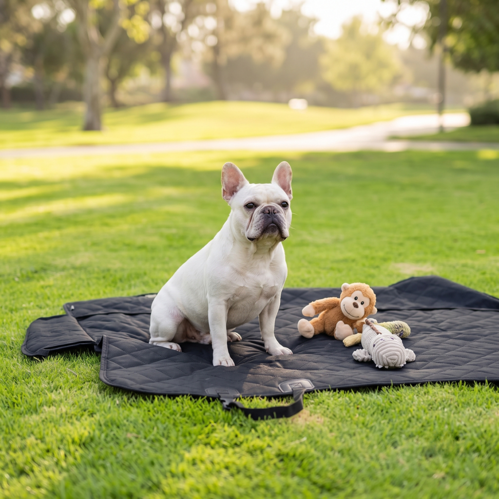 Waterproof Dog Car Seat Cover – 4-Layer Nonslip Pet Bench Protector