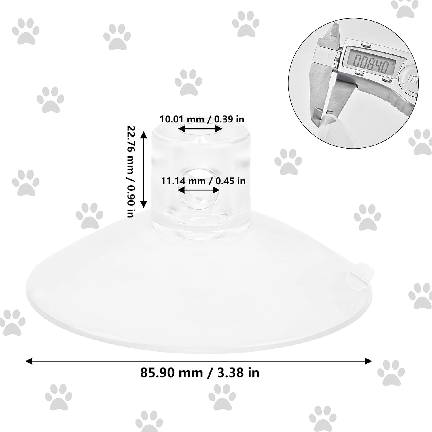 Ultra-Hold™ Heavy-Duty Cat Window Perch Suction Cups (4-Pack) – Anti-Fall Safety Replacement