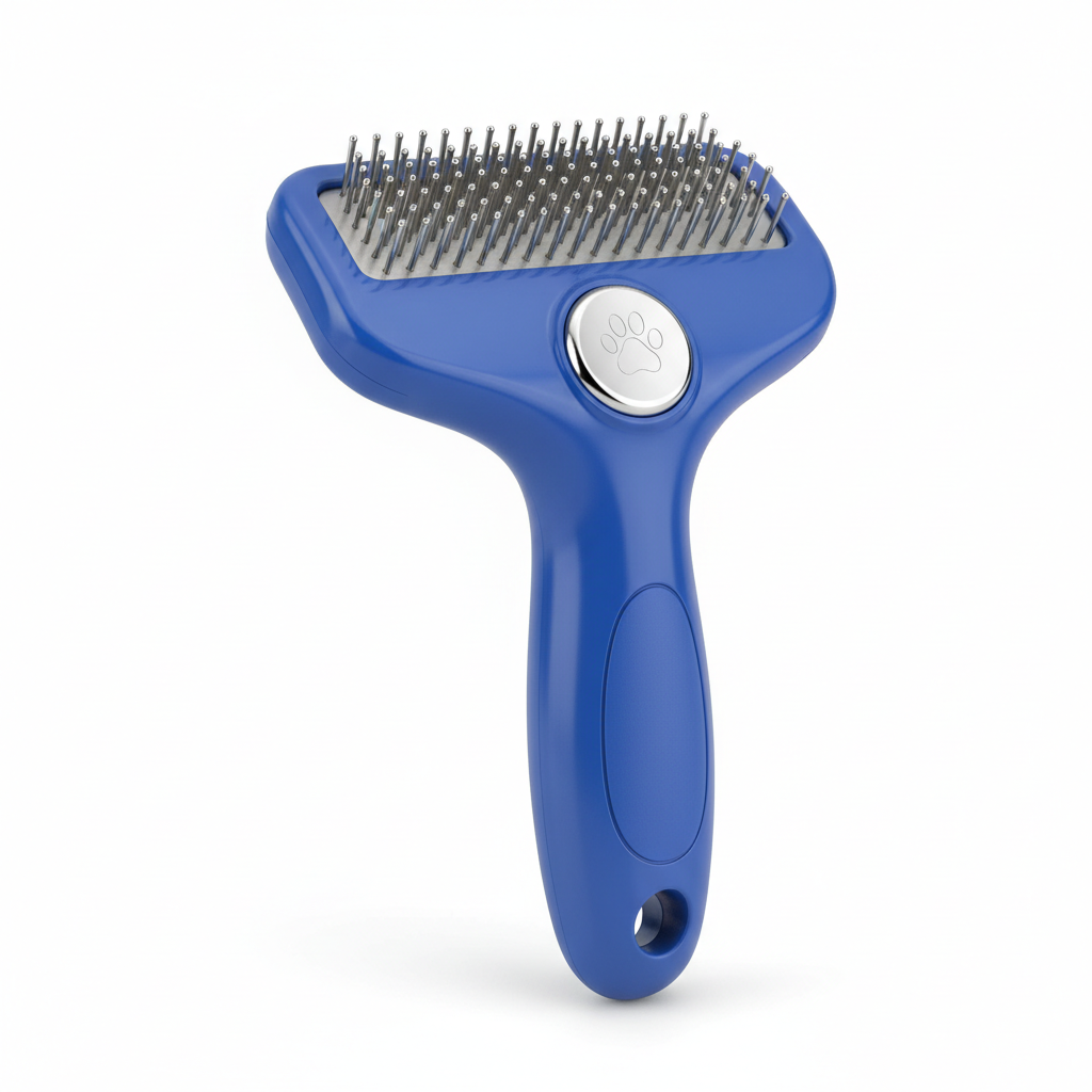 PawGroom Self-Cleaning Deshedding Brush